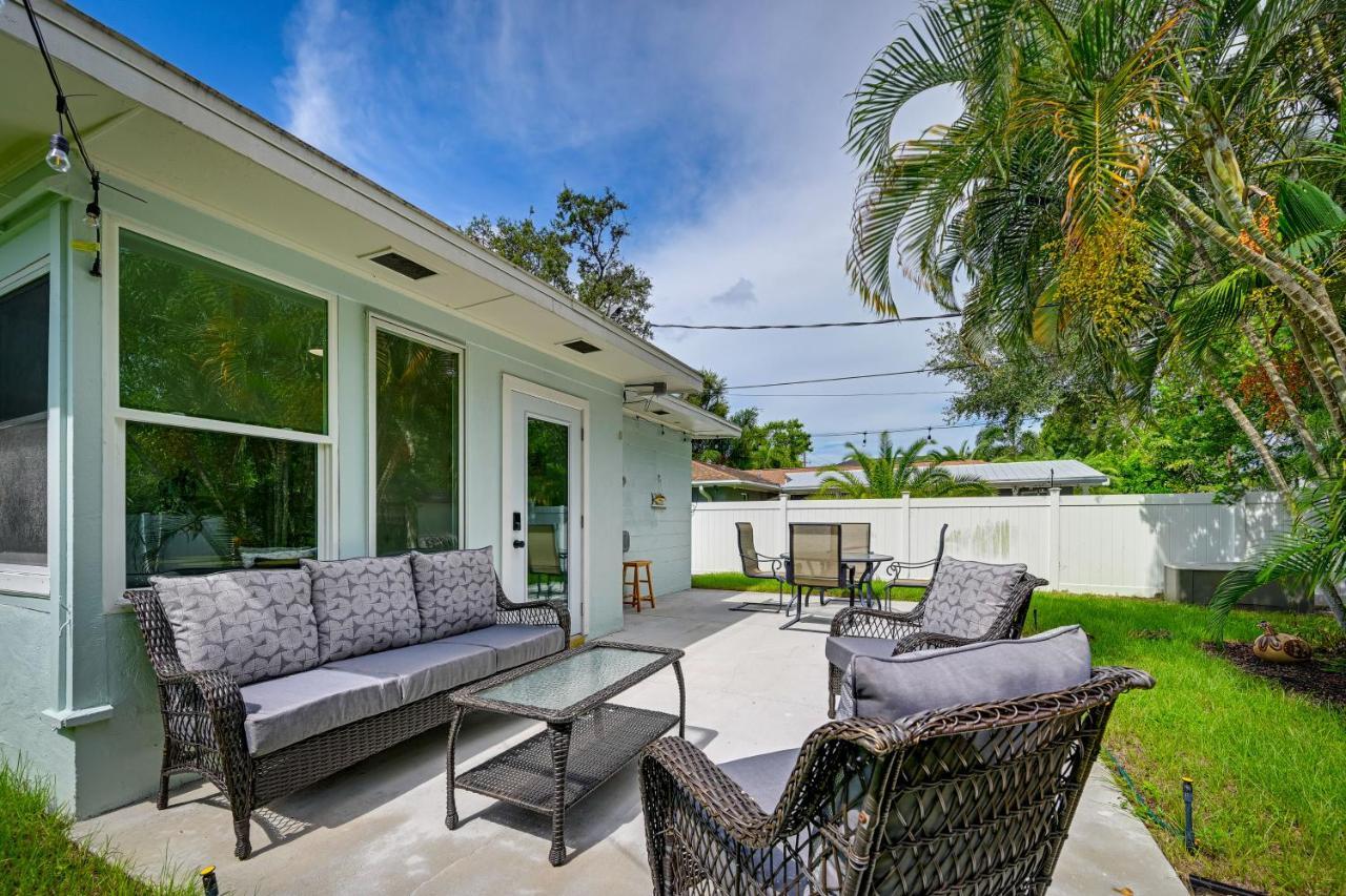 Sunny Sarasota Home With Private Yard And Fire Pit! Exterior foto